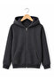 Boy's 3 Thread Threaded Hooded Zippered School Sweat G2027-3 - 5