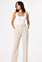 Women's 95% Cotton 2-Piece Square Neck Thick Strap Flexible Basic Undershirt - Soft Textured & Breathable Fabric - 4
