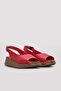Genuine Leather Women's Wedge Heel Sandals 227Za15319-1 - 4