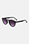 Men 205786 Round Sunglasses, Black - 3