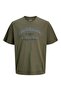 Jack Jones Men's T-Shirt with Text Print in Large Sizes 12294518 - 8