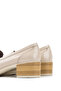Women's Genuine Leather Beige Loafers - 6