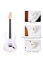 39-Inch Electric Guitar White + 5 Accessories (Guitar bag, Tuner, Strap, Strings, Pick) - 2