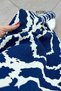 Strappy Ring Detail Wrinkled Dress 6Y290 - 5