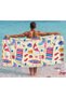 Beach Towel Printed Special Design Large Size 75 X 150 cm Cotton - 3