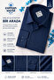 Men's Classic Shirt Regular Fit Long Sleeve 100% Cotton Breathable Stylish Office Casual - 3