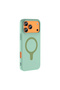 iPhone 17 Pro Compatible Case Magsafe Supported Aris Silicone Cover - Turquoise - T42747 - 2