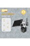 The Denx DX3614 solar-powered camera features four high-definition cameras, and a DCSV/2A solar panel power supply. - 2