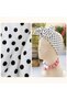 Black and White Polka Dot Wire Bandana – Adjustable Wire Hairband, Shapeable Wire Headband, Retro Pin up & Bohemian Hair Accessory - 4