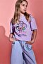 100% Cotton Kpop - Demon Hunters Relax Fit Crew Neck Short Sleeve T-Shirt Girl Child H7337A826Sm