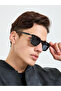 Solid Square Frame Sunglasses - 2