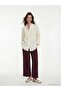 Linen Blend Women's Shirt Tunic (S6) - 2