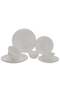Classic Opalware Dinner Set-12 pieces, Beautiful Elegant Design, Dishwasher Safe/Freezer Safe