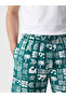 Vizyon New Season Short Length Patterned Men's Swim Shorts - 3