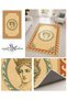 Sdt Traditional Patterned Modern Woven Base Decorative Carpet Sdtamor2457 - 2