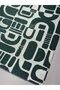 Verde Patterned Throw Pillow Cover - Textured Fabric Single Decorative Throw Pillow Cover - 3