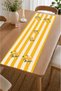 Lemon Patterned Runner American Serving Plate