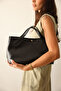 Bag 2631 - Soft Formed Shoulder Bag Black Women's Bag - 8