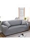 Solid Color Soft And Comfortable Elastic Sofa Cover With Retractable Length And Dust And Dirt Proof (Pillow case not included) - 3