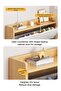 Simple Modern Large Capacity Tipper Shoe Cabinet Wooden Shoe Organiser Behind The Door Saves Space - 3