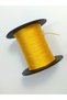 0.5 mm 100 Meters Polyester Cord Pastel Yellow Color Polyester Rosary Cord - 3