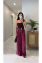 Jodes Burgundy Belted Trousers - 4