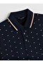 Rmz Gi̇yi̇m Farkiyla Devrik Roba Collar Embroidered Pique Men's T-Shirt - 7