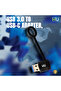 USB 3.0 Male to USB-C Female Adapter - 4