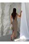 Premium Woven Fabric Crop Blouse and Midi Skirt Two-Piece Set - 6