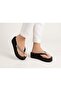 Flip Flop Platform 4.5cm Handmade Glittery Stone Women's Slippers (Luna) - 2
