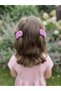 Girl's Knitted Snap Embossed Buckle