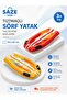 Inflatable Surf Bed with Handle 112X62 cm for 3+ Years Old Children Sea and Pool Bed Inflatable Beach Bed Pvc