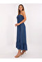 Rochie Dama Maxi, Lejera, ITALY MODA, Albastru inchis de Vara