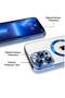 iPhone 15 Pro Magnetic Clear Case – Transparent Electroplated Design, Suitable for Women, Girls, Men - 3
