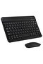 Ultra-Slim Bluetooth Keyboard and Mouse Combo Rechargeable Portable Wireless Keyboard Mouse Set