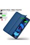 Slim Stand Case for iPad Air 13-Inch M2 (2024) - Navy Blue, Smart Shell with Touch ID Support - 3