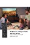 Solar-Powered Voice Replacement Remote for Samsung TV: Universal Rechargeable with 4 Shortcut Buttons for 2021-2022 Neo LED Smart 4K Ultra HD - 7
