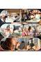 Vlogging"Like Me" LED Video Light + Microphone + Mobile Phone Holder + Hand Grip/Mini Tripod Compatible with Smartphones - 2