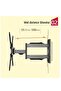 TV Bracket 32"-55" Flat Panel LED LCD TV Wall Mount Full Motion 3 Swing Arms Monitor Holder - 3