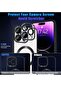 Compatible with iPhone 14 Pro Max Case Magnetic with Full Camera Lens Protective,Electroplated Silicone Clear Shockproof Protective Case Cover 6.7 Inch - 3