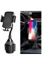 Cup Holder Phone Mount for Car, Truck Mount Gooseneck Stand Compatible with iPhone & Samsung