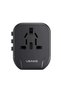 US-CC173 T55 12W Dual USB Universal Travel Charger US / AU / EU / UK Plug Converter - 6