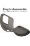 Ultra-Thin Matte Gray iPhone 16 Pro Case – Shockproof, Anti-Scratch with Upgraded Lens & Screen Protectors - 5