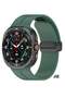 Magnetic D-Buckle Replacement Band for Samsung Galaxy Watch 7 Ultra 2024 Silicone Strap