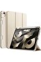 Black Trifold Smart Cover for iPad Air 13 Inch (M2) 2024 – Auto Wake/Sleep, Pencil Holder, and TPU Back