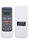 R51M/E Remote Control Replacement for Midea Air Conditioner, Universal Air Conditioner Remote Control Fit for Midea Brand