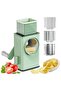 Multifunctional Vegetable Cutter Chopper Rotary Cheese Grater 3-in-1 Shredder Slicer Grinder