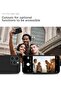 Black Silicone Case for iPhone 15 Pro Max – Soft-Touch, Shockproof, Dustproof, Antiskid Full Body Armour - 6