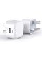 Galaxy A04/A04s/A04 Core 20W Dual Port USB C Fast Charger PD&QC 3.0 Wall Adapter (WHITE) - 3