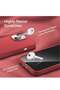 3 in 1 Silicone Case for iPhone 14 Plus 6.7-inch, with Screen & Camera Protectors (Red) - 4
